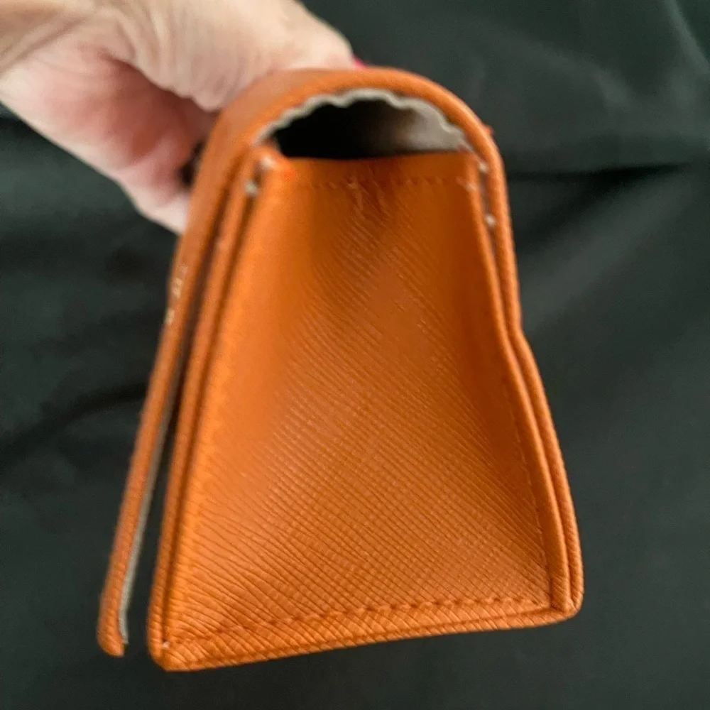 Tory Burch Vibrant Orange glass case